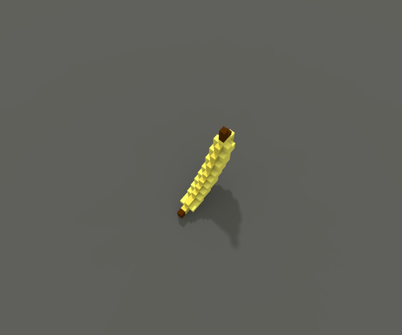 voxelized banana model https://p.turbosquid.com/ts-thumb/wI/vo49BY/Xtf19M1J/4/png/1501863145/1920x1080/fit_q87/f6481192d86e2f23679dd155c1047bfaaf5a8890/4.jpg