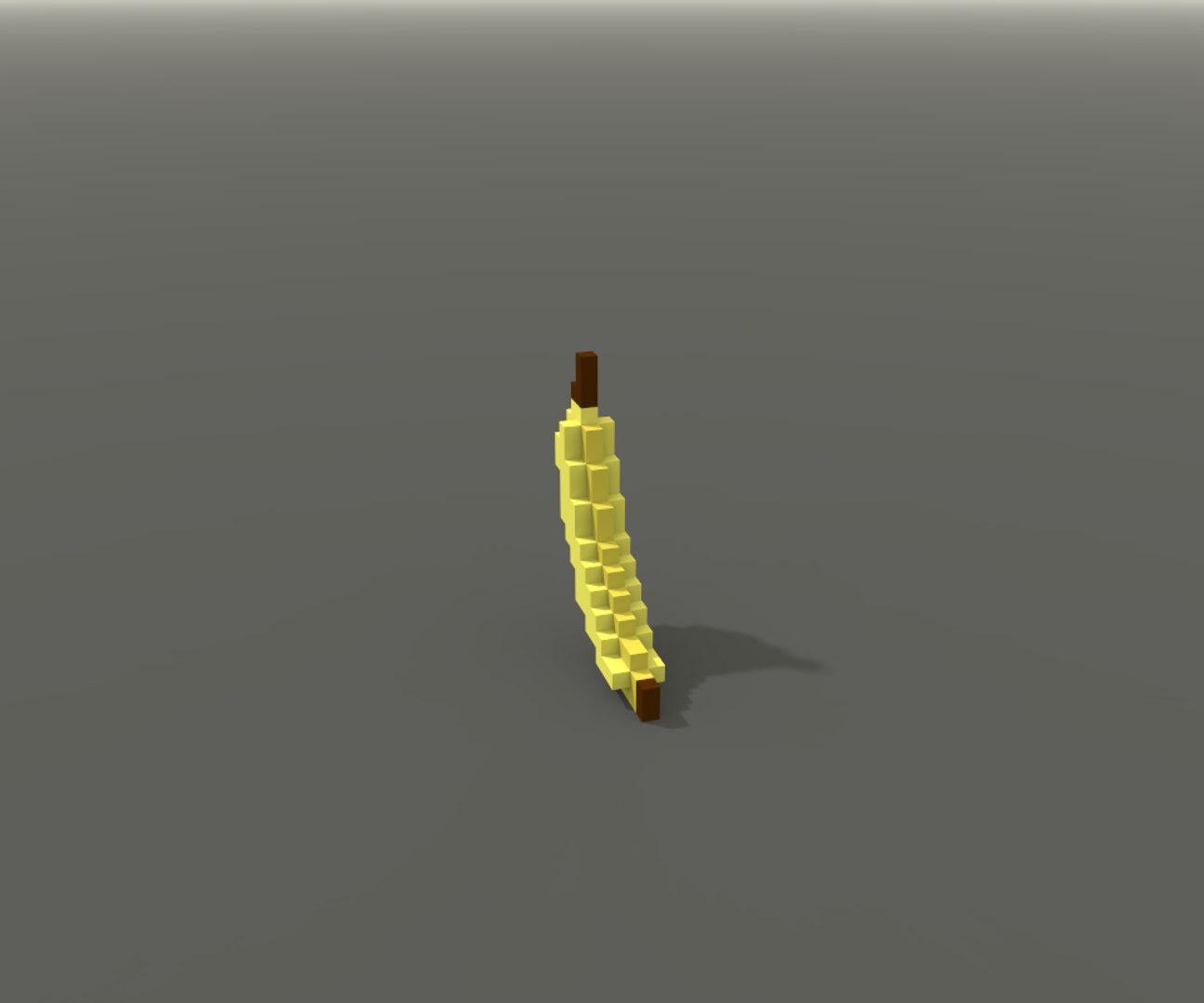 voxelized banana model https://p.turbosquid.com/ts-thumb/wI/vo49BY/xtvRbFHI/3/png/1501863128/1920x1080/fit_q87/5f3c9f49ba294dd7d4e6171cfedfece8c85faf50/3.jpg