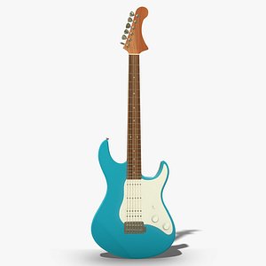 electrical guitar 3D