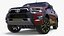 Toyota Hilux 2022 Vermelho Rigged