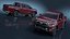 Toyota Hilux 2022 Vermelho Rigged