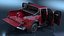 Toyota Hilux 2022 Vermelho Rigged