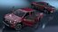 Toyota Hilux 2022 Vermelho Rigged