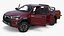Toyota Hilux 2022 Vermelho Rigged