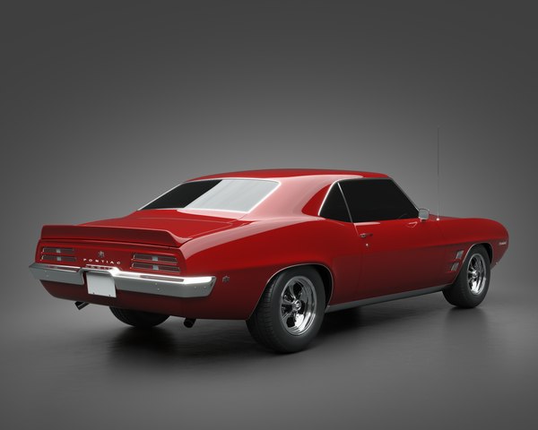 1969ポンティアックファイヤーバード4003Dモデル - TurboSquid