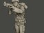 Soldado estadounidense ww2 disparando A5