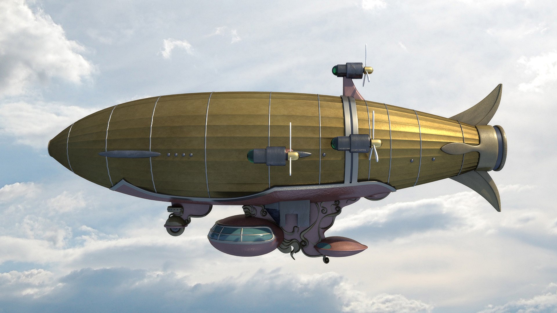 Obj Vintage Zeppelin