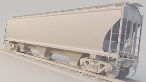 3D train hopper