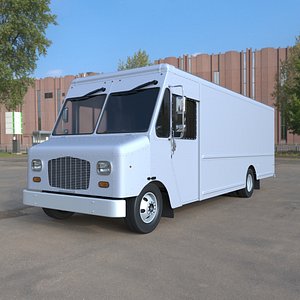 Morgan Olson Step Van 3D Model