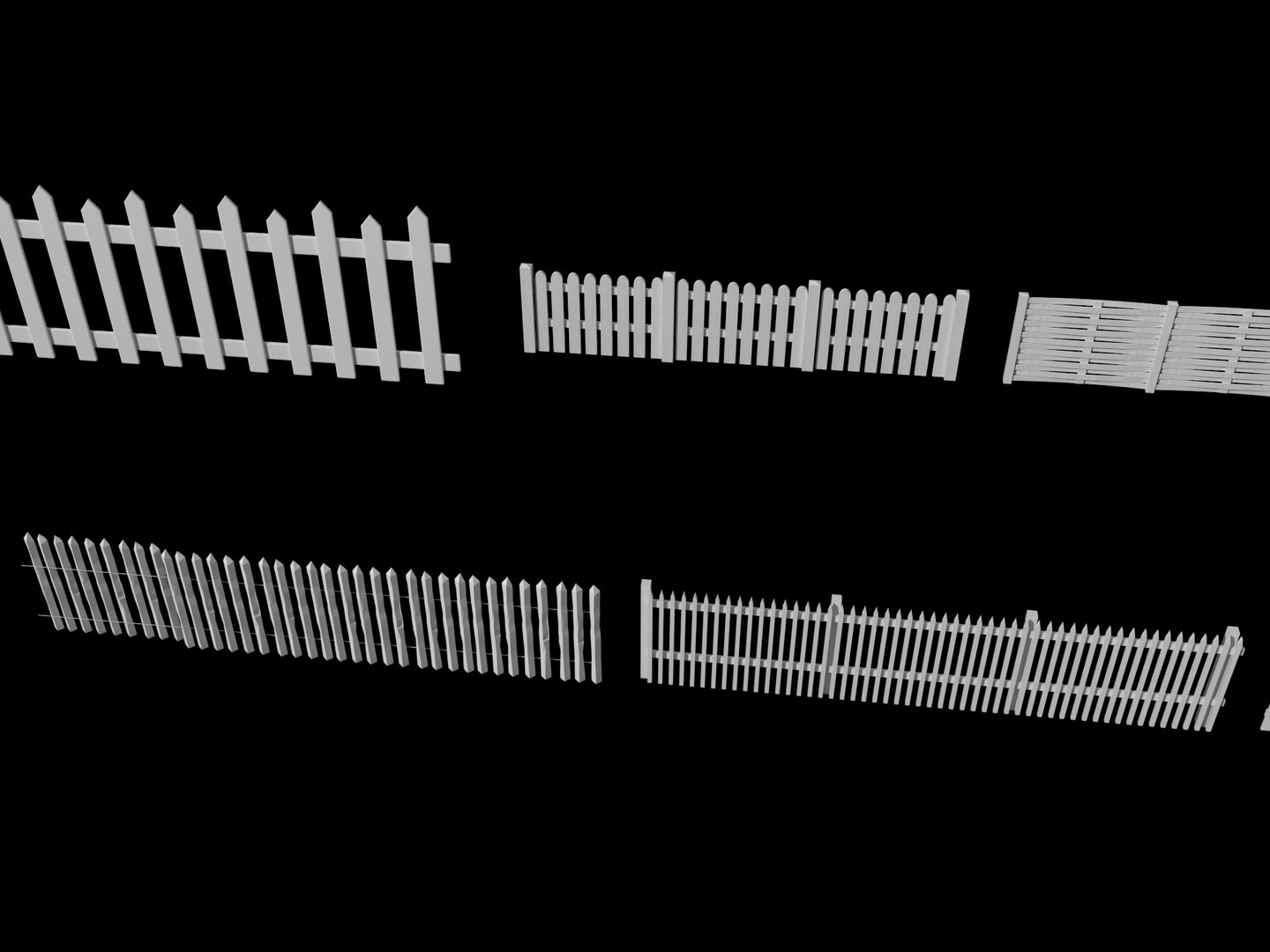 White Picket Fence Collection 3D model https://p.turbosquid.com/ts-thumb/wJ/EUCYLm/Uq/fence13/png/1783775263/1920x1080/fit_q87/ba58c1938845a3d965b45edc686f810ec0795cee/fence13.jpg