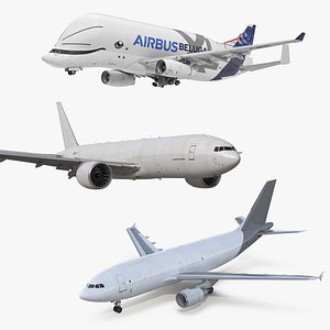 Rigged Cargo Aircrafts Collection