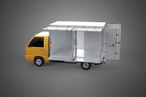 FOOD BOX TRUCK PICKUP SIDE DOOR BOOTH STAND WAGON CATERING VAN TYPE 3