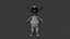 Krusty clown sipsons Stylized Cartoon Clown Character 3D Model - Rigged  Textured