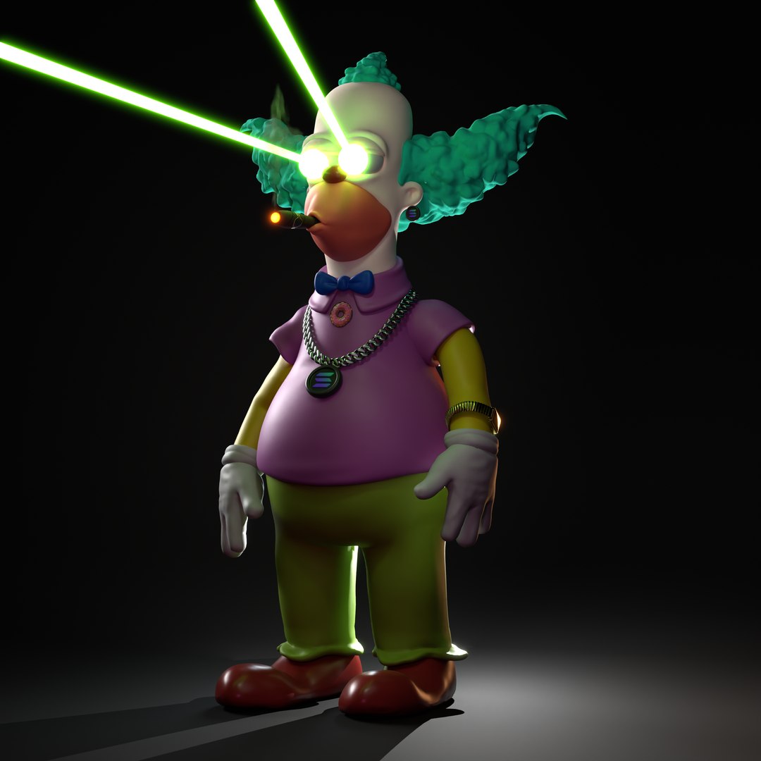 3D model Krusty clown sipsons Stylized Cartoon Clown Character 3D Model - Rigged  Textured https://p.turbosquid.com/ts-thumb/wJ/Ms6SjB/XX/lasergreen/png/1724183721/1920x1080/fit_q87/dc2123eeac674efd79dbc2c879e81434e143b355/lasergreen.jpg