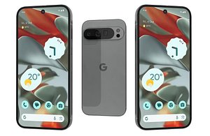 3D model Google Pixel 9 Pro XL Hazel Low Poly