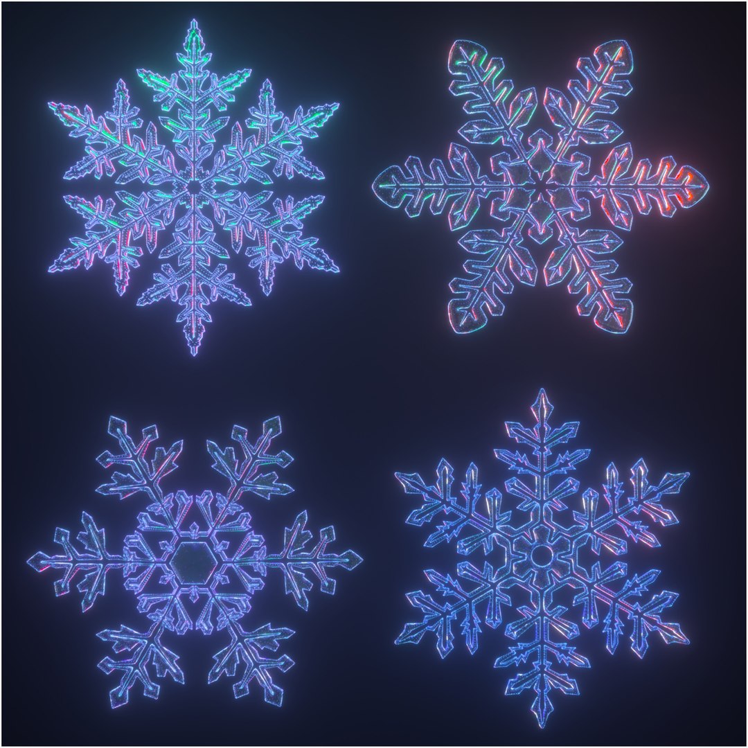 Metal 3D Snowflakes – Createdbyjt