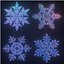 Snowflakes set v2