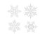 Snowflakes set v2