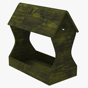 Wooden Bird feeder Birdhouse