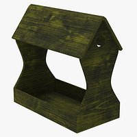 Wooden Bird feeder Birdhouse