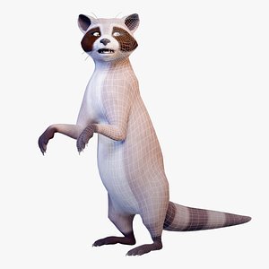 Stylized Raccoon model