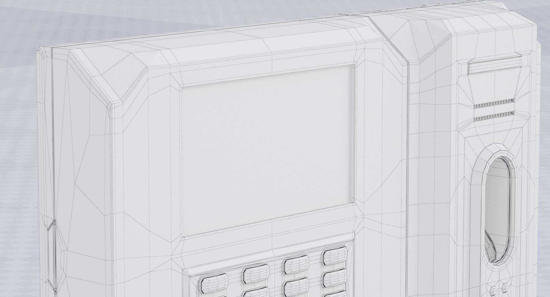 Security Panel 3D Model - TurboSquid 1298254