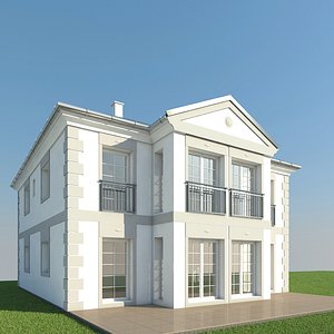 family house 3d model