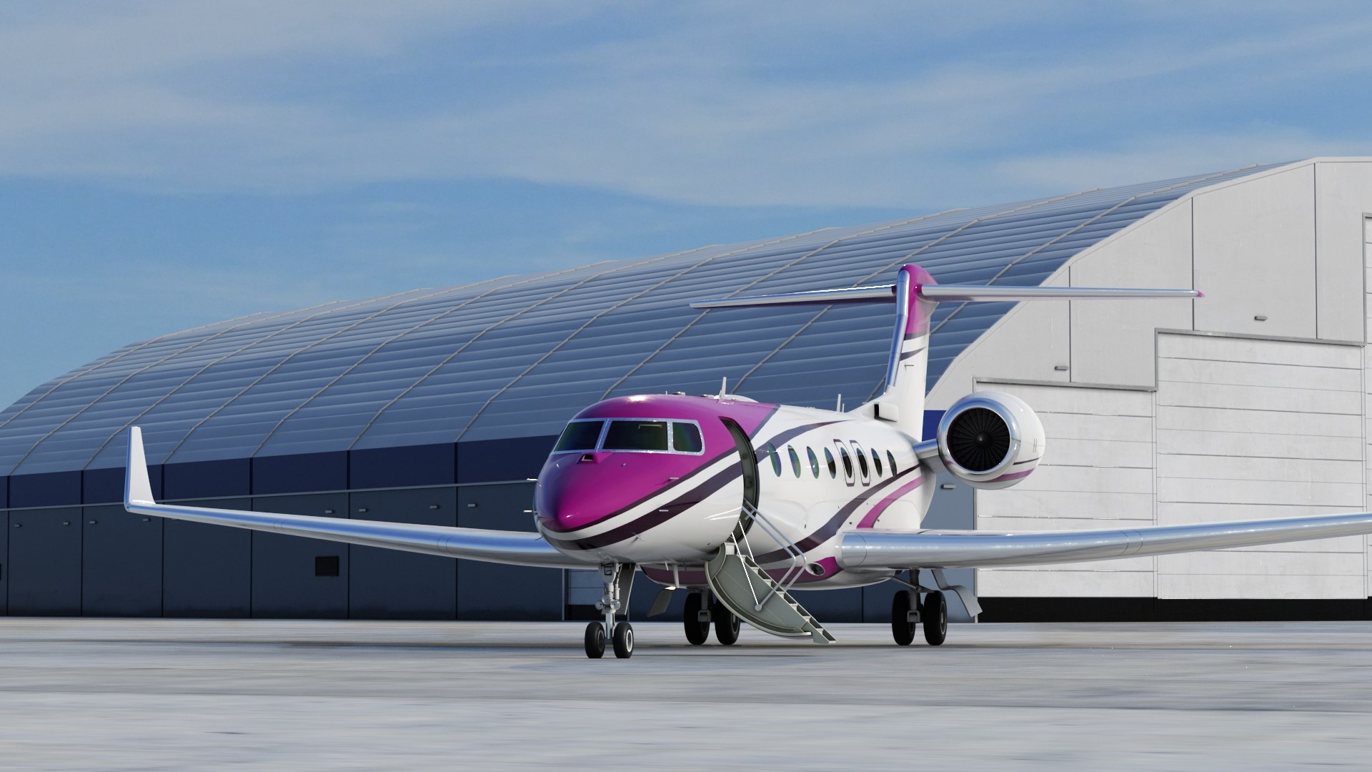 Large Business Jet 3D model https://p.turbosquid.com/ts-thumb/wJ/TW2ceX/gK/largebusinessjet3dmodel002/jpg/1666896228/1920x1080/fit_q87/5e122aa4220bb74affccac4904f6c225e94b4473/largebusinessjet3dmodel002.jpg