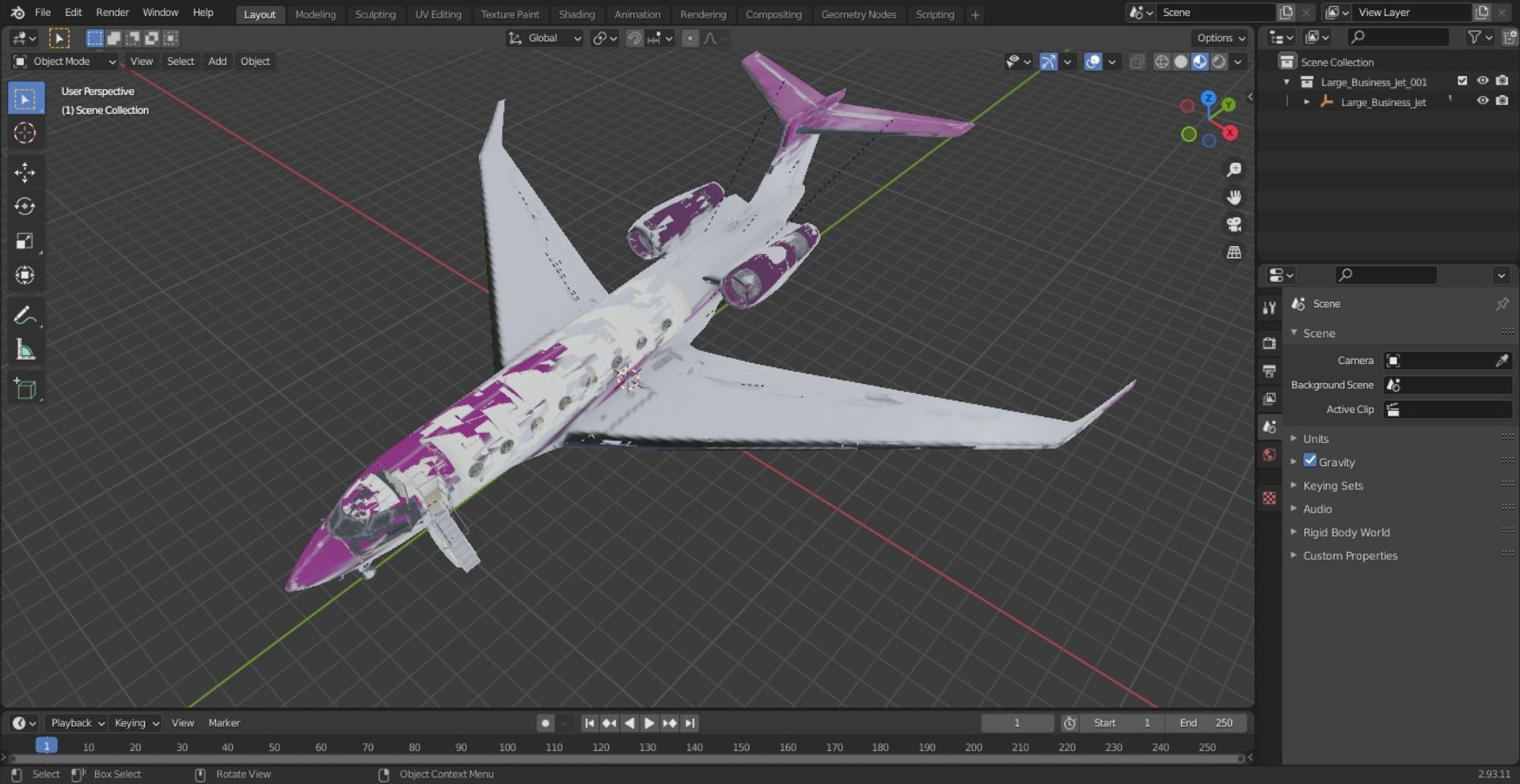 Large Business Jet 3D model https://p.turbosquid.com/ts-thumb/wJ/TW2ceX/iE/largebusinessjet3dmodel038/jpg/1666896363/1920x1080/fit_q87/1cd0aa42e8c56ee356c0a8fa803a44a4c620f512/largebusinessjet3dmodel038.jpg