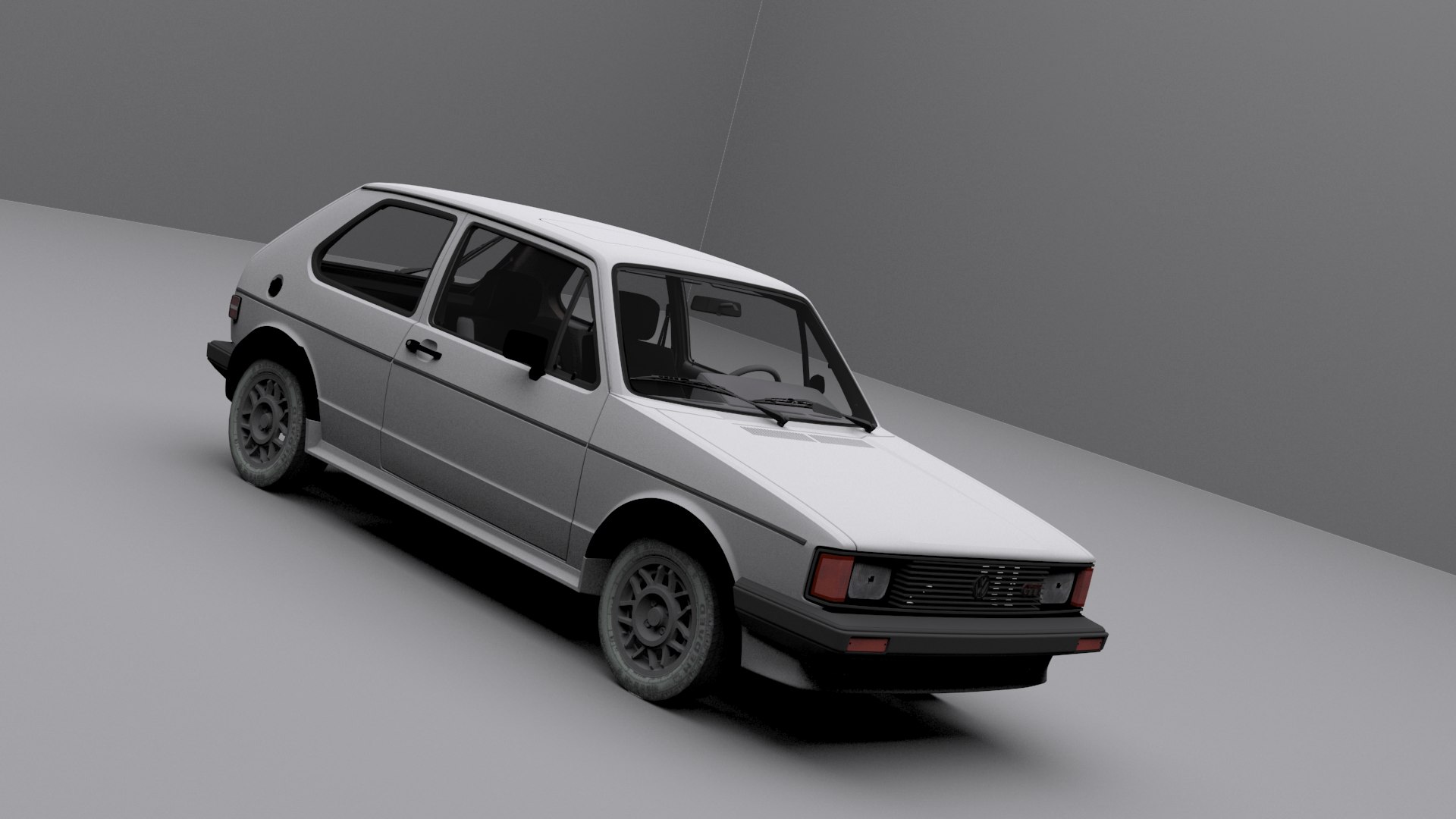 3D model volkswagen rabbit gti 1984 - TurboSquid 1391080