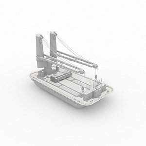 CRANE BARGE