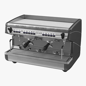 espresso machine generic 3d 3ds