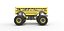 Odlewany autobus szkolny Monster truck w skali od 1 do 25