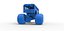 Odlewany autobus szkolny Monster truck w skali od 1 do 25