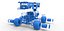 Odlewany autobus szkolny Monster truck w skali od 1 do 25