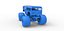 Odlewany autobus szkolny Monster truck w skali od 1 do 25