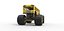 Odlewany autobus szkolny Monster truck w skali od 1 do 25