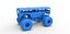 Odlewany autobus szkolny Monster truck w skali od 1 do 25