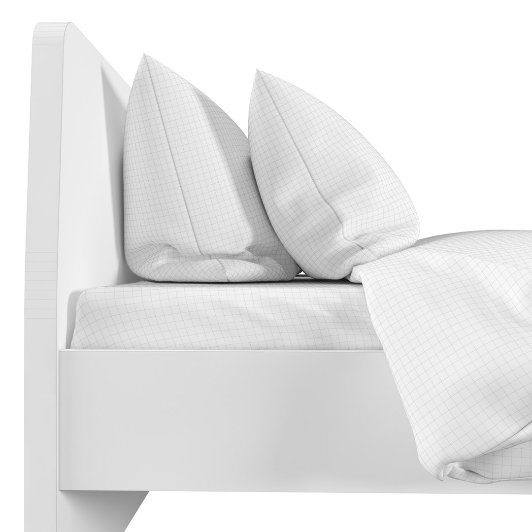 Ikea Askvoll Bed 3d Max