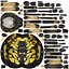 Argiope Aurantia Spider equipado com peles
