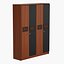 Moderner Kleiderschrank aus Holz