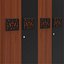 Moderner Kleiderschrank aus Holz