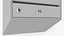 Apartment Mailboxes Grey