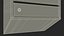 Apartment Mailboxes Grey