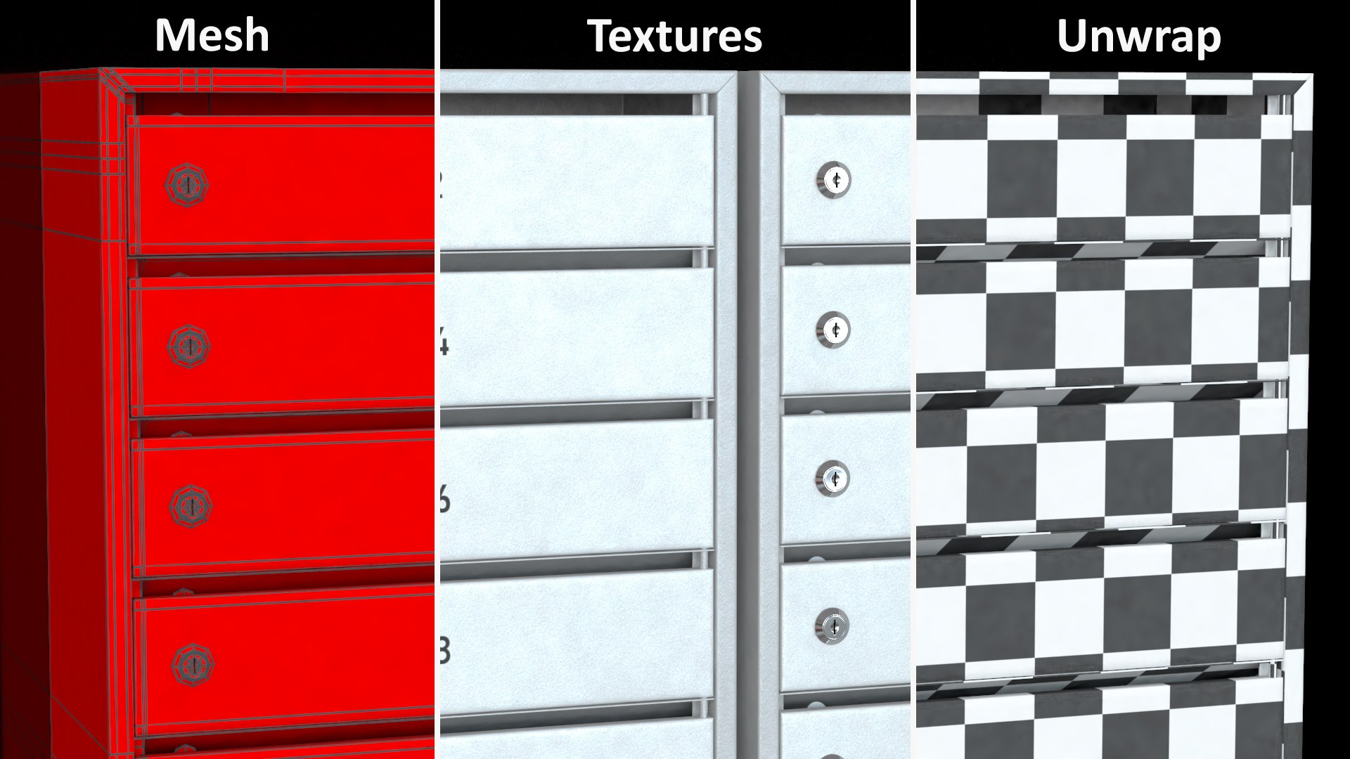 3D Apartment Mailboxes Grey model https://p.turbosquid.com/ts-thumb/wJ/a3cxQN/zT/apartmentmailboxesgreyvray3dmodel018/jpg/1671770931/1920x1080/fit_q87/f3e4f6343a595f2579f282ca1da1da46d99297e2/apartmentmailboxesgreyvray3dmodel018.jpg