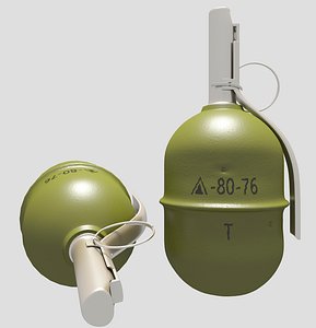 3D rgd-5 hand grenade