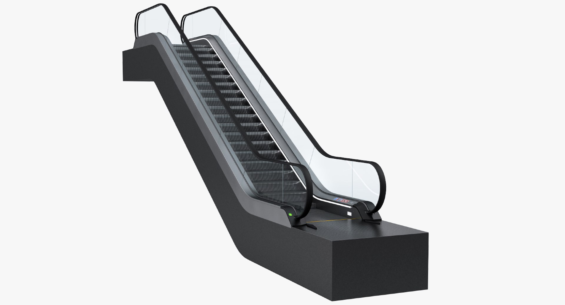 Escalator 2 3D model preview