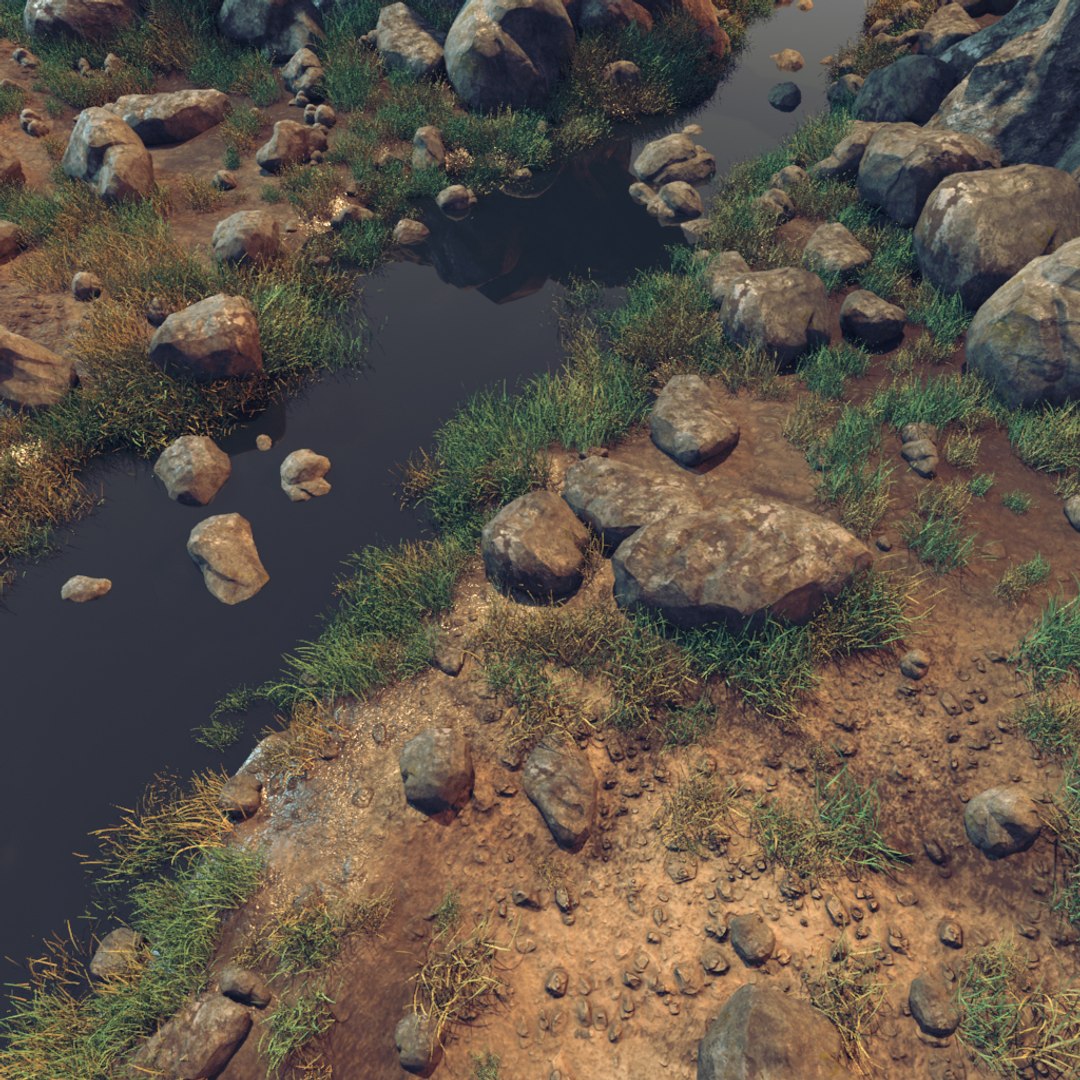 3D rock bridge - TurboSquid 1314082
