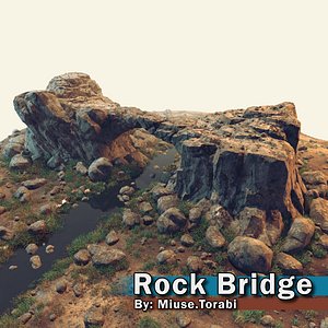 3D rock bridge
