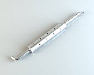 3d model exhaust pipe
